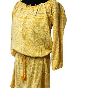 Roxy Women’s Dresses | Roxy Off The Shoulder Dress Size Large Color Gold